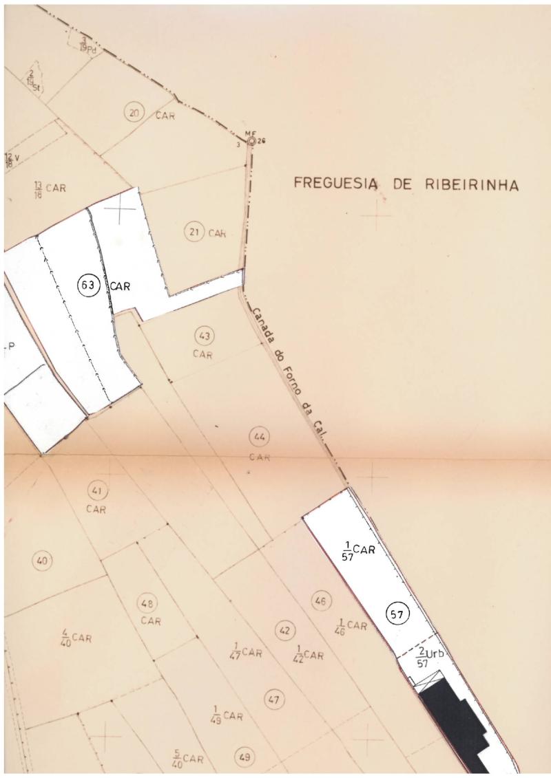 Canada do Forno da Cal, freguesia de Ribeira Grande (Matriz), concelho de Ribeira Grande, composto por cultura arvense de regadio, área: 10040 m2, com um valor patrimonial atual (CIMI) de € 2.487,65 (Ribeira Grande (matriz)) 3