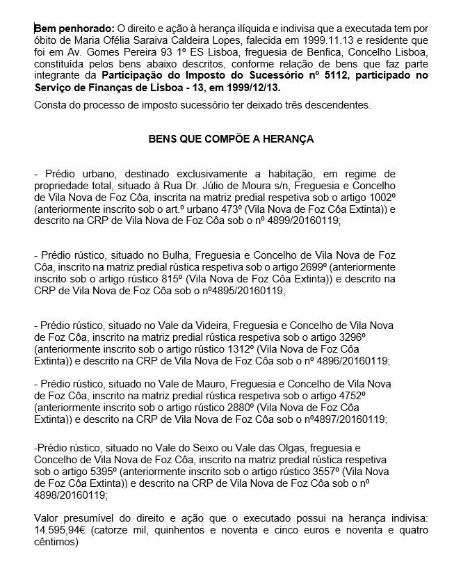 Imóvel 3450.2026.1 — Execução Fiscal AT 2